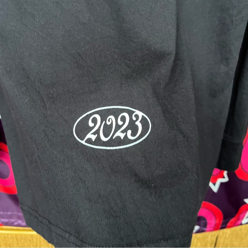 Taylor Swift The Eras Tour Black Long Sleeve Shirt Graphic Collage 2023 Photos - Picture 5 of 9